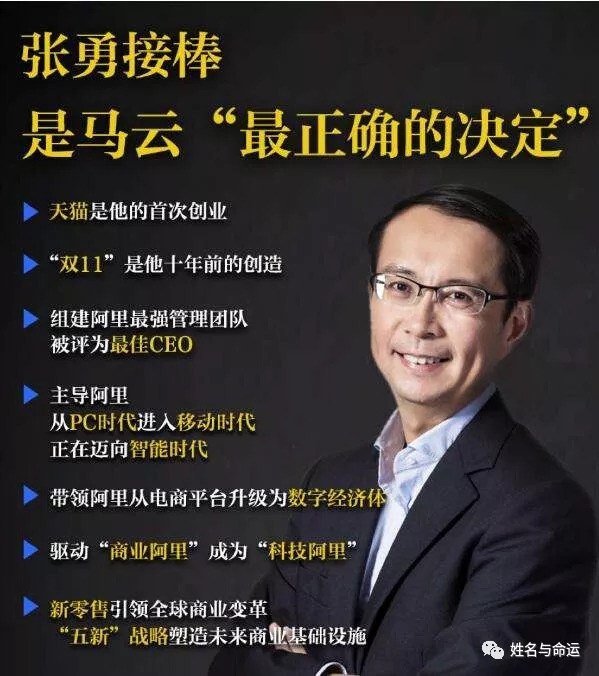 张勇：平庸的名字，马云的接班人