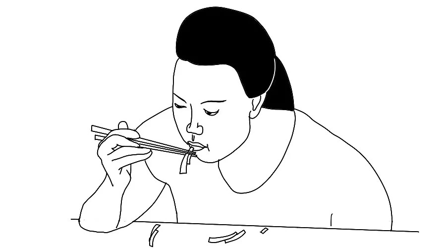 漫画相学：吃相暗示了你的性格和命运